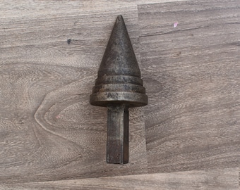 Yunque en miniatura de cono escalonado de acero resistente para platero vintage, herramienta de joyería de 10 oz