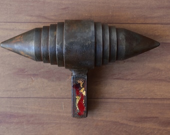 Vintage outil d'enclume en fer à double corne robuste forgeron d'orfèvre