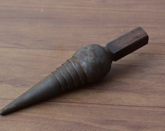 Herramienta de yunque de hierro de cono escalonado de bola resistente de herrero de joyería vintage