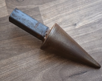 stump anvil Vintage gunsmith blacksmith tinsmith hardy Cone handmade Iron anvil 28.21 oz