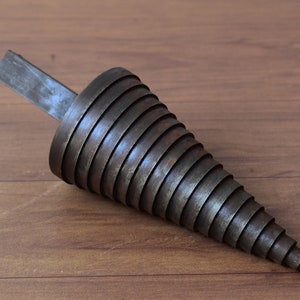 Vintage gunsmith blacksmith tinsmith hardy Cone handmade Iron anvil 79 oz
