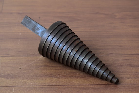 Handmade Iron Anvil – Vintage Blacksmith Tinsmith Hardy Cone – 1021g / 36.01 Oz – Rustic Patina – India