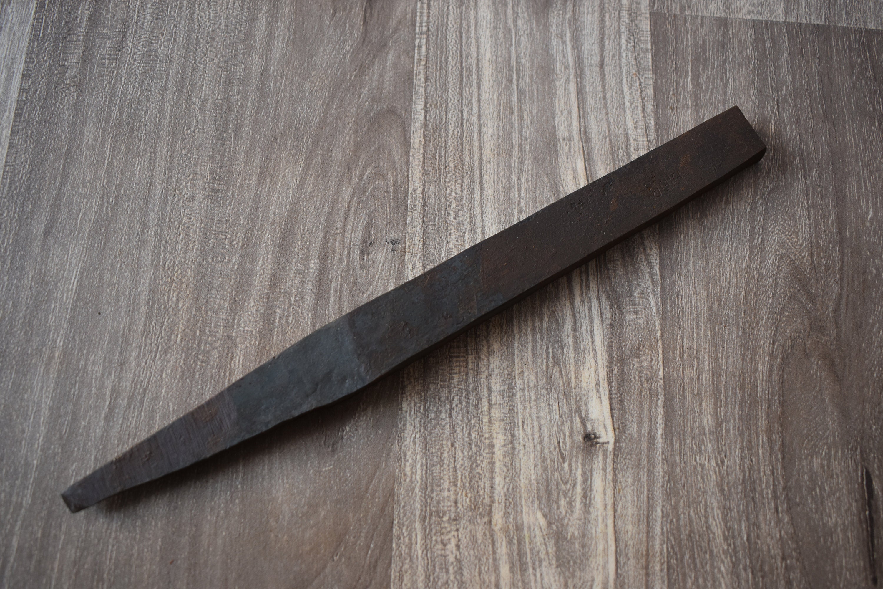 Vintage Iron Wedge Punches Chisel Rock Stone Etsy