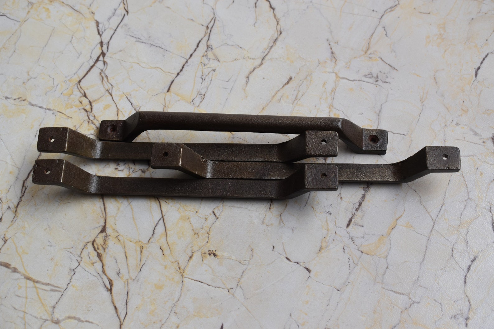 Rustic Vintage Cast Iron Barn Door Handle Cabinet Gate Handle Pull 4 ...