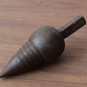 Vintage Silversmith blacksmith jewelery hardy ball Stepped cone iron anvil tool