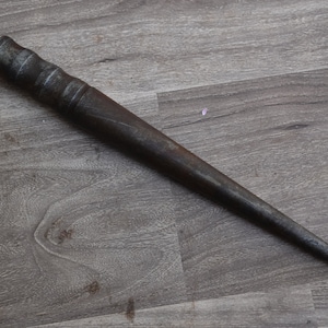 Vintage Silversmith blacksmith hardy cone Hard steel Ring Macking anvil 17.74 oz