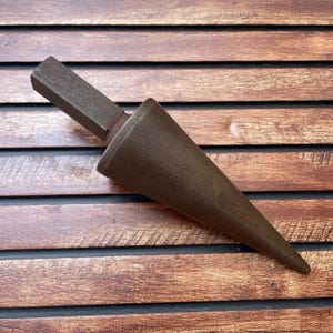 Vintage Iron Anvil Blacksmith cone, gunsmith Cone Mandrel, Metal forming Jewelry Tools Shaping tool
