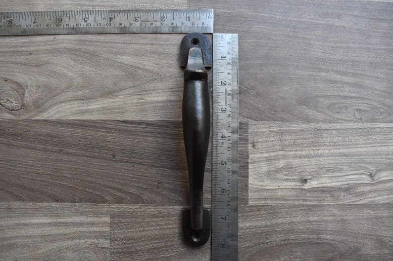 vintage Handmade iron door cabinet screen handles Knob pull rustic 6 pic