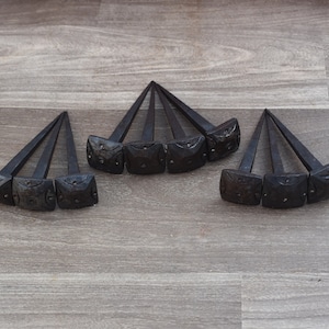 10 Pcs iron Hand forged Nails vintage blacksmith Solid Rustic Furniture Nail for door gate home decor