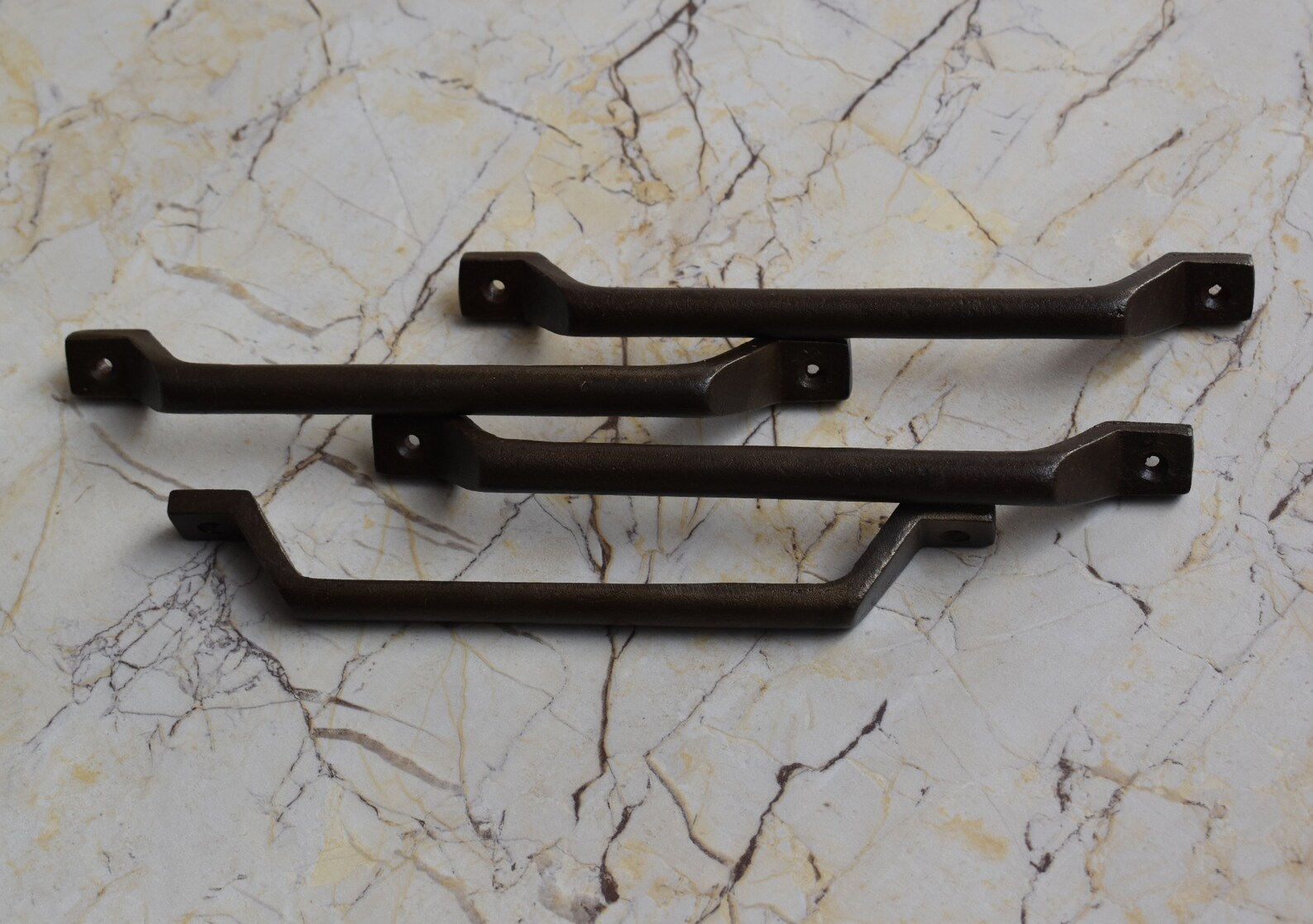 Rustic Vintage Cast Iron Barn Door Handle Cabinet Gate Handle Pull 4 ...