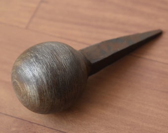 Vintage iron Ball Anvil Blacksmith Hardy Tool Stake mashroom anvil tool