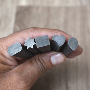 Vintage Solid Steel jewelry Workers tapered Shaping Forming And Wrapping Mandrels Hand Made Tool 5 Pcs lot