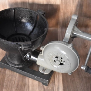 Forge Furnace With Hand Blower Pedal Type Handle Fan Blacksmith Vintage Style