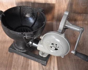 Blacksmith Forge with Hand Blower for Knife Making Blacksmithing Forging Tools Equipment Vintage Style Coal Forge Furnace