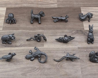 Vintage Type Gietijzeren Deurknoppen Handvat Deur Poort Trekknop Garderobe Keuken Cottage Boerderij Schuurdeur Knoppen Trekt