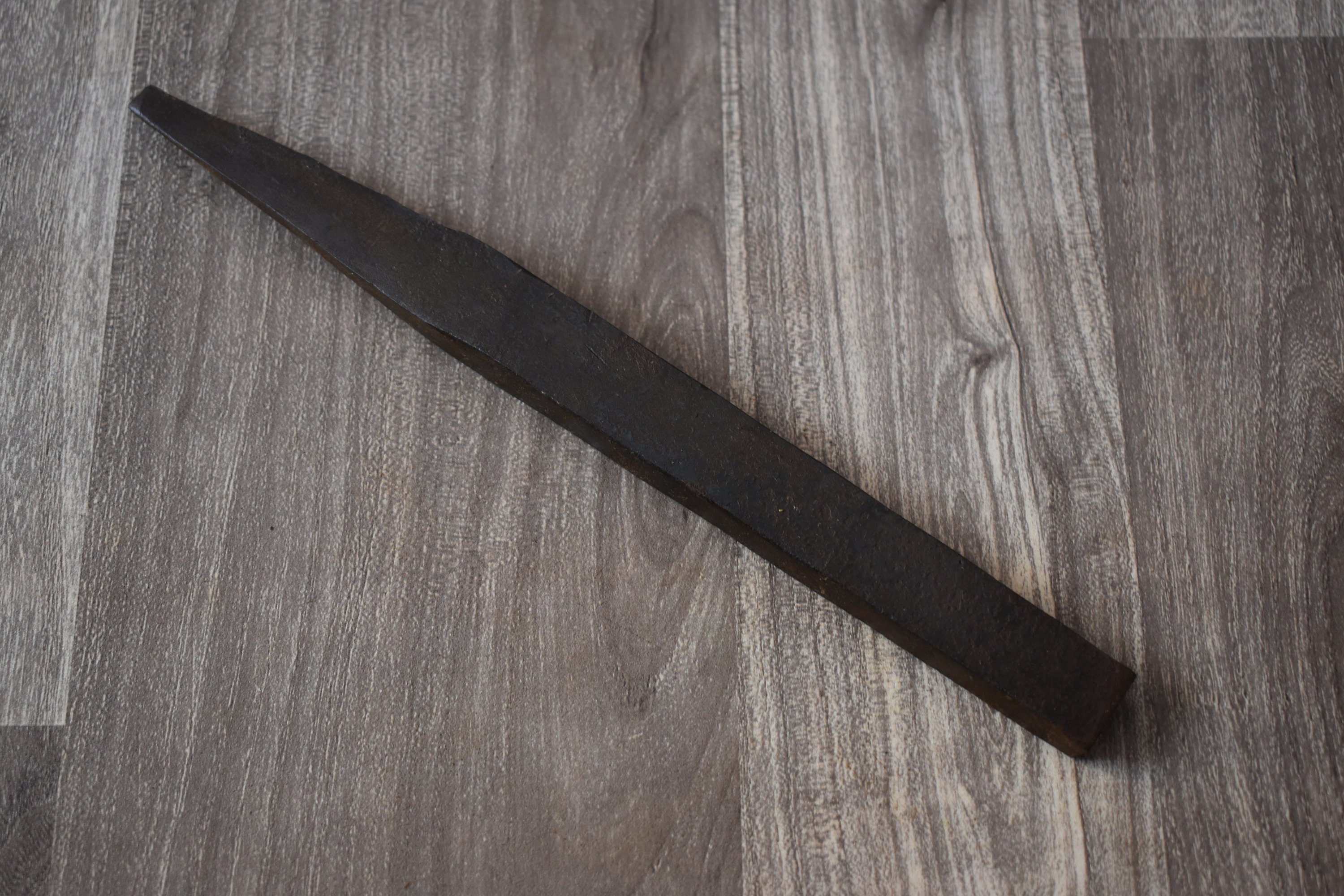 Vintage Iron Wedge Punches Chisel Rock Stone Etsy