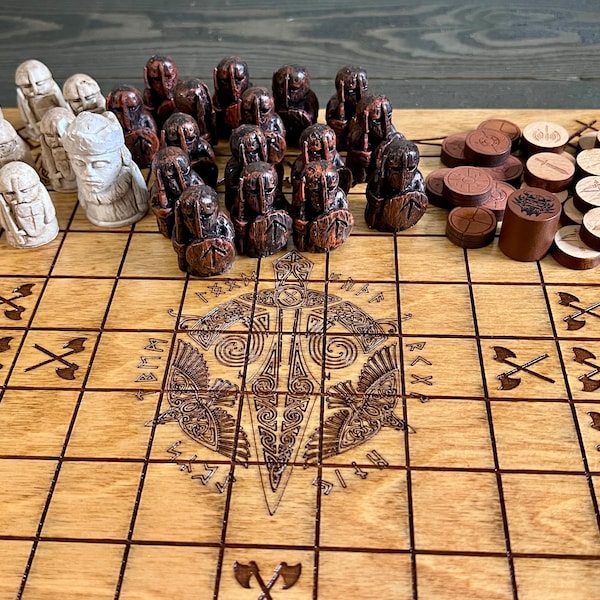 Hnefatafl Board Etsy