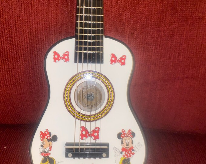 Vintage Walt Disney Guitar Mickey Mouse Club Mickey Mouse Guitar Vintage Mickey Mouse Guitar 