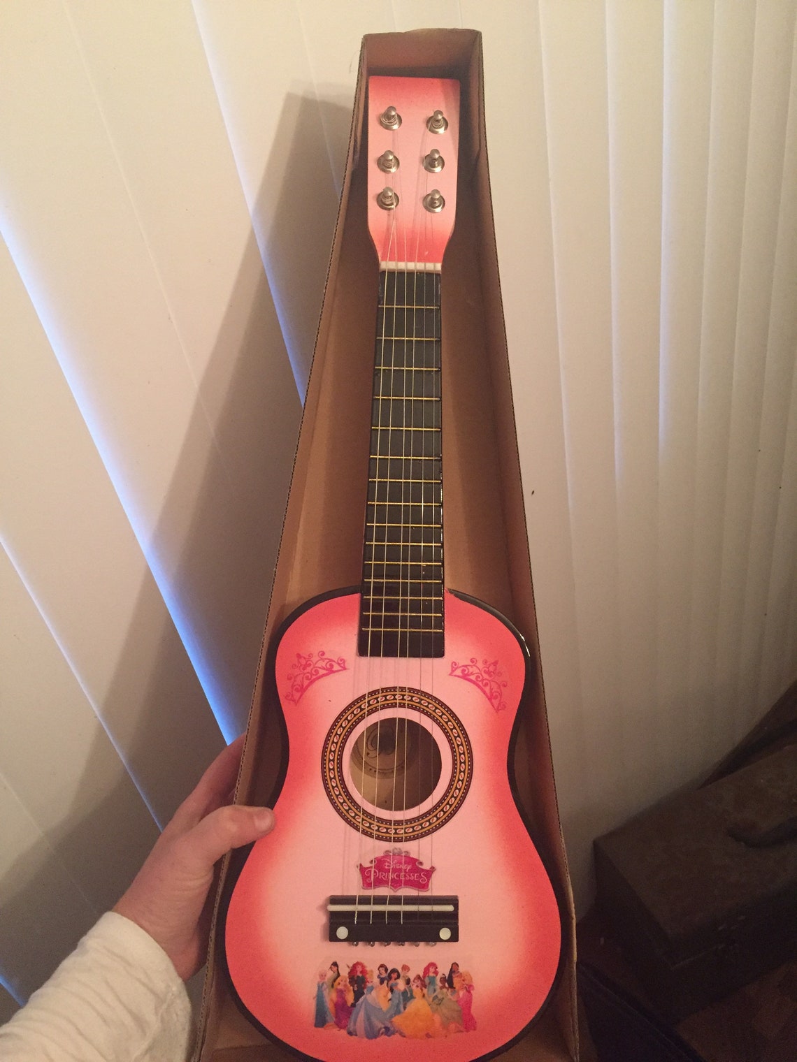 Disney Princess Kids Acoustic Guitar Etsy