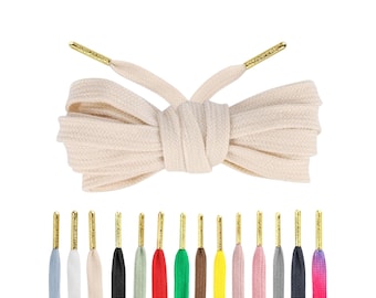 Cozy Beige Shoelaces for a Warm, Casual Look That Stands Out