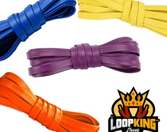 Premium Leather Shoelaces (Other Colors) Starter Pack (4-in-1)