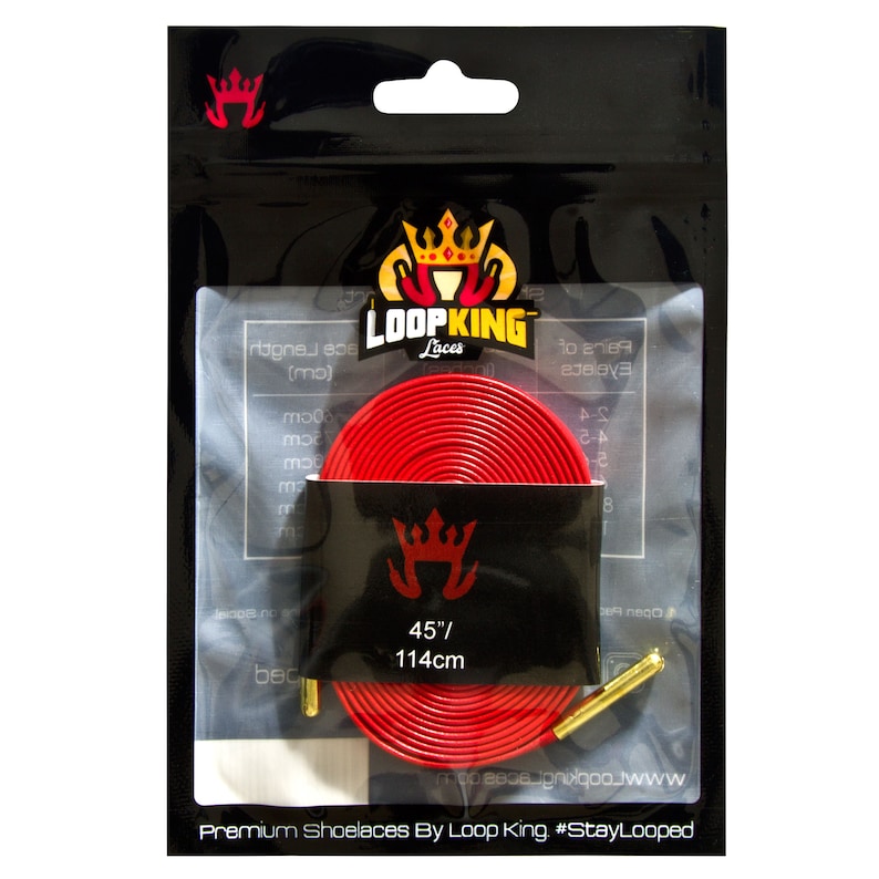 leather laces with gold tips