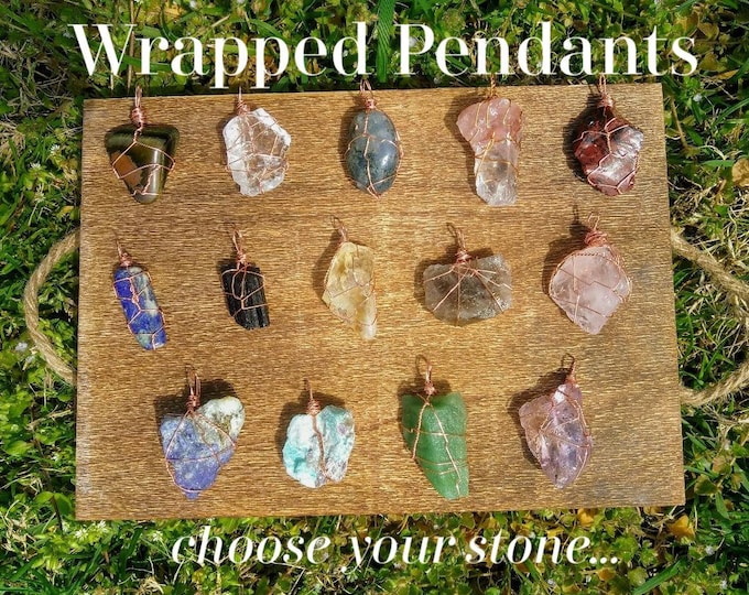 Wire Wrapped Pendants