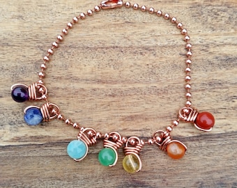 Chakra Charm Bracelet