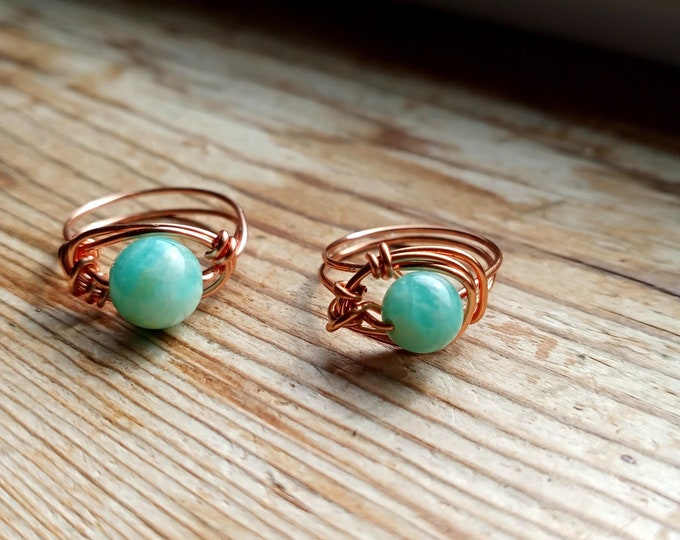 Amazonite Ring