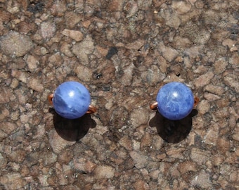 Sodalite Stud Earrings