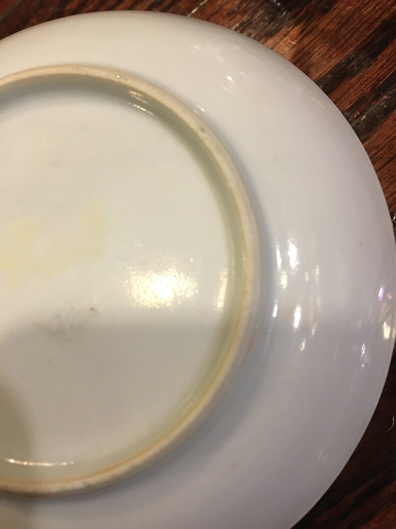 Set 2 Chinese Export Cup and Saucer in Fitzhugh Green