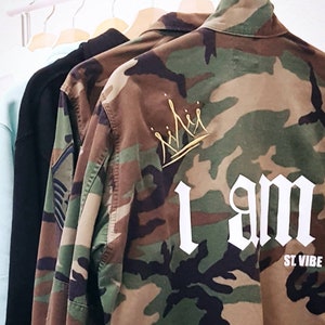 Authentic Vintage Camo Jacket (Uni-Sex)