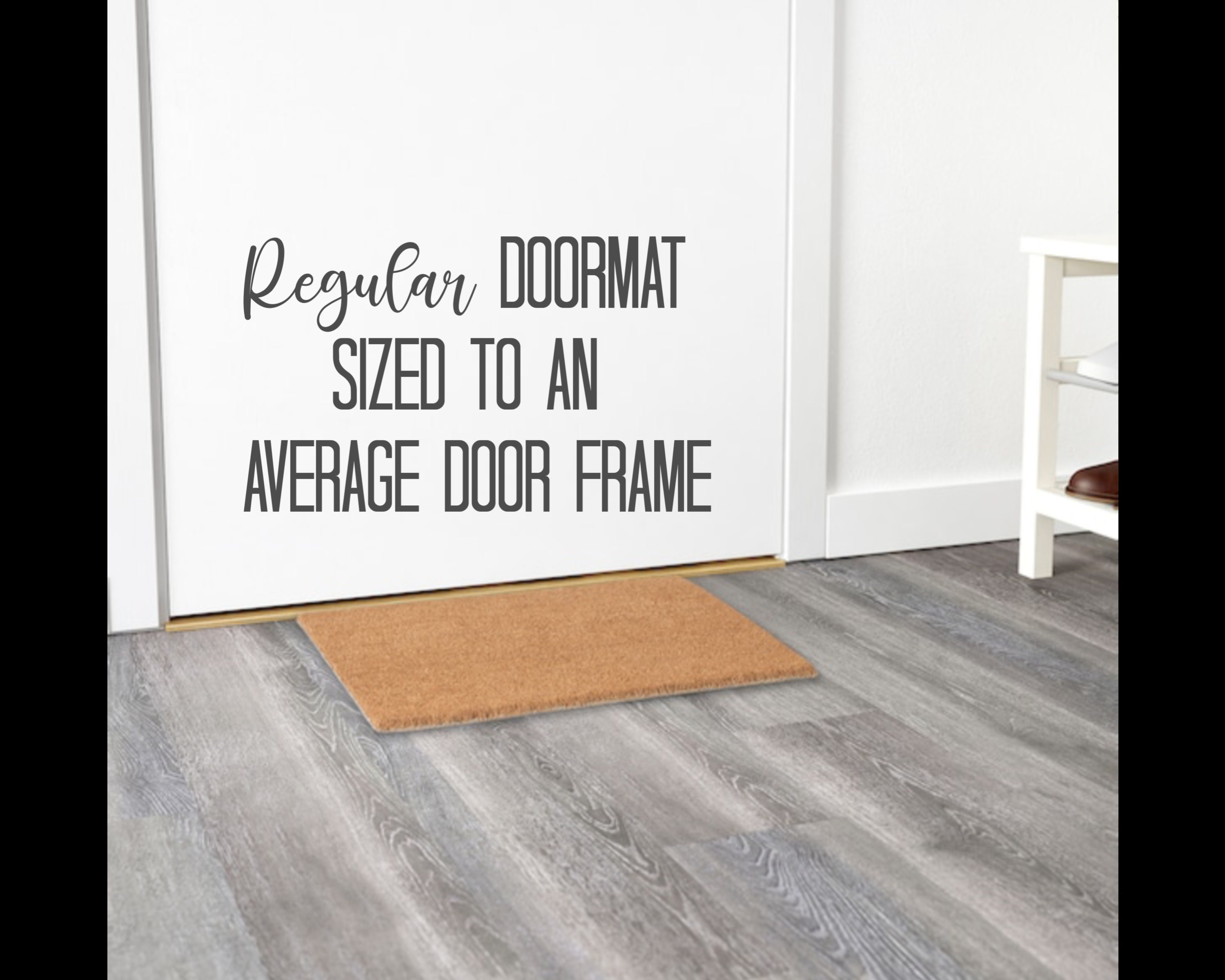 Hello Doormat Cursive Doormat Door mat Custom doormat Etsy