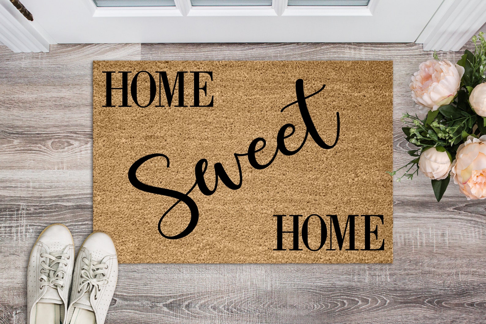 Home Sweet Home Doormat Home Doormat New Home Doormat Home Etsy