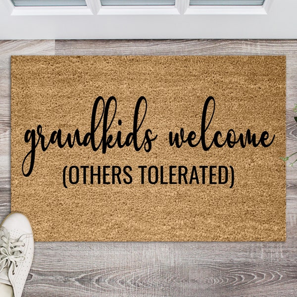 Grandparents Doormat Etsy