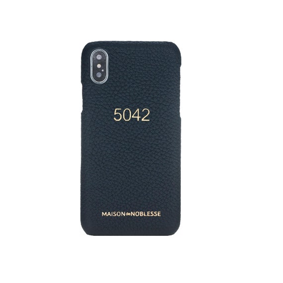 Personalized Leather Iphone Xs Max Case Apple Iphone Xs Max Etsy