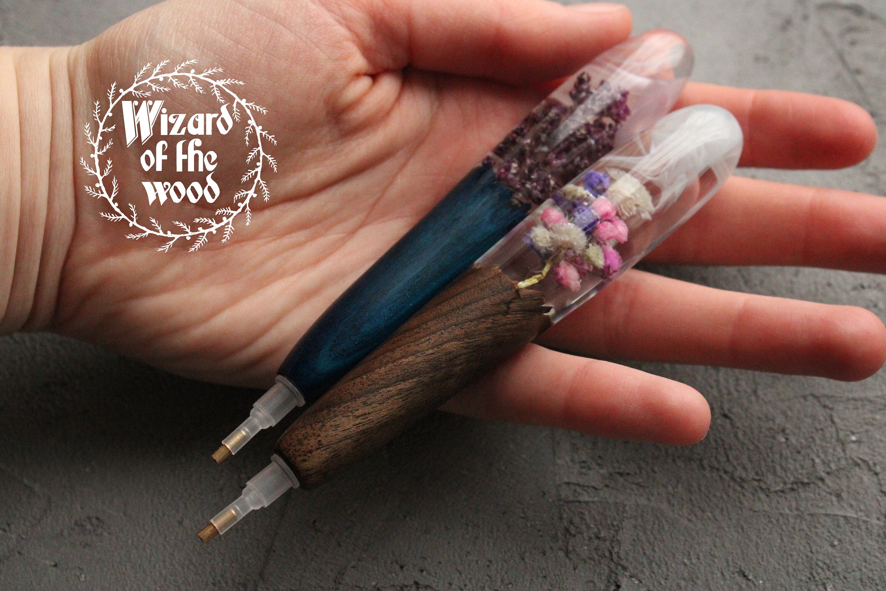 Diamond painting pens withflowers custom handTurned 5D Etsy
