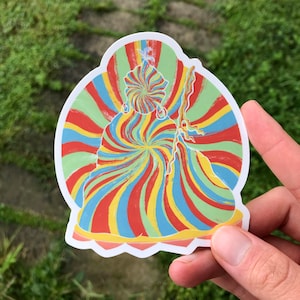 Rainbow Body Sticker - Guru Rinpoche - Padmasambhava