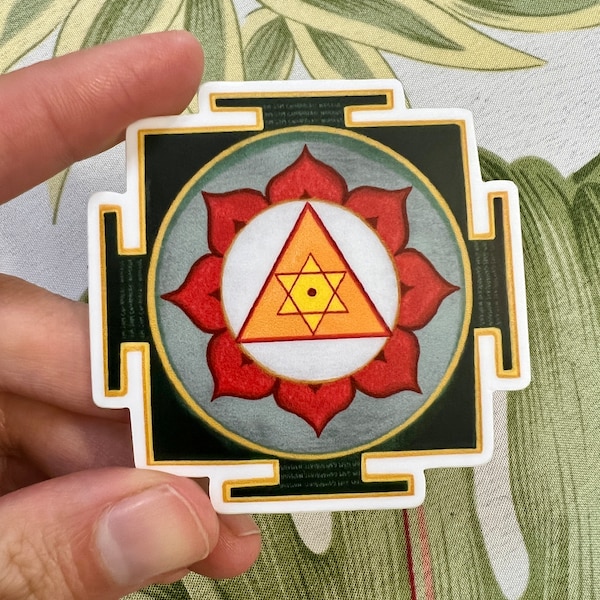 Ganesh Yantra Sticker