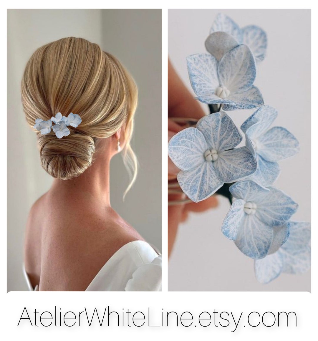 Hydrangea Hair Comb