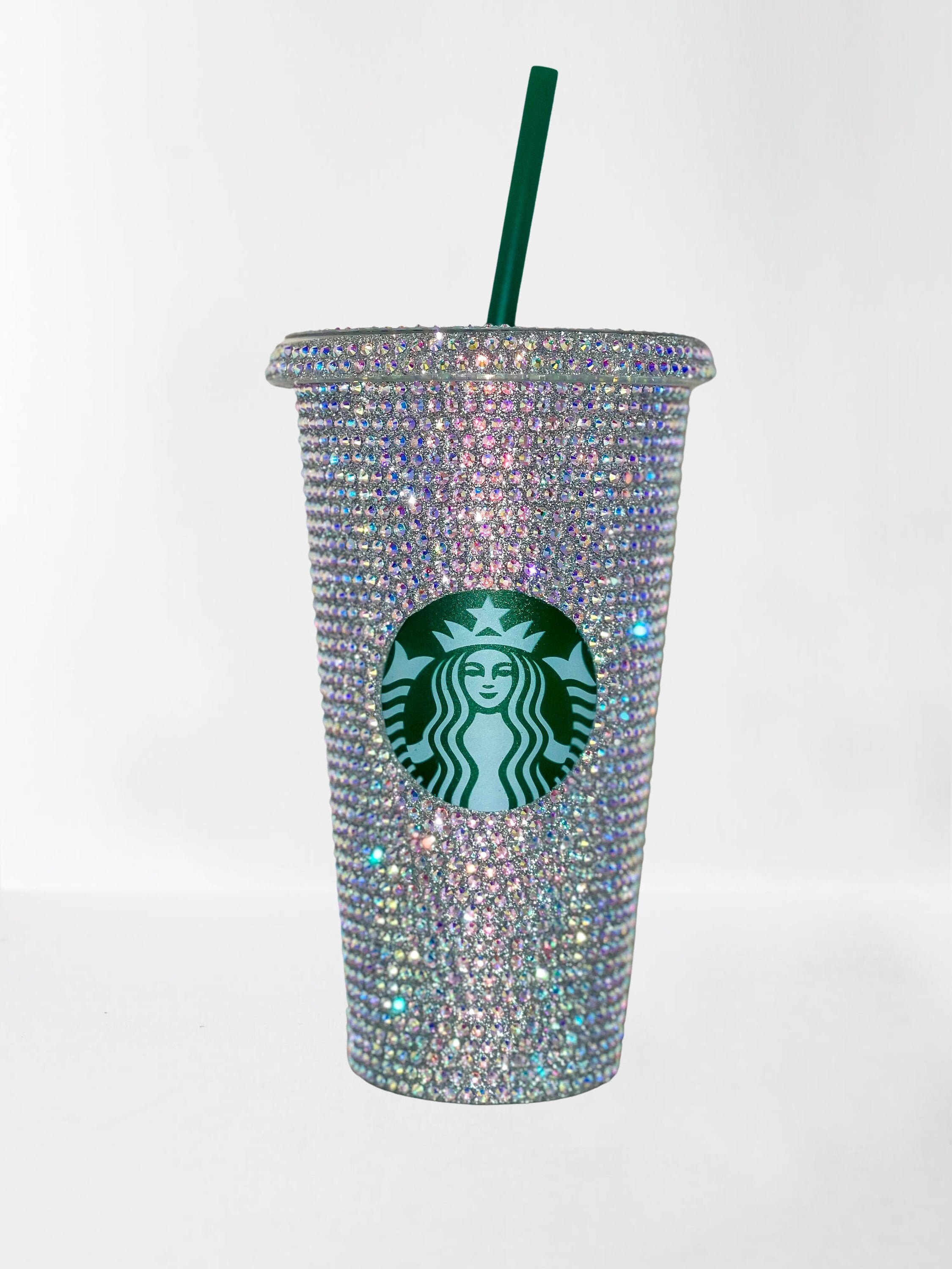 Starbucks Reusable Crystal Tumbler Cup Custom Starbucks Cup Etsy