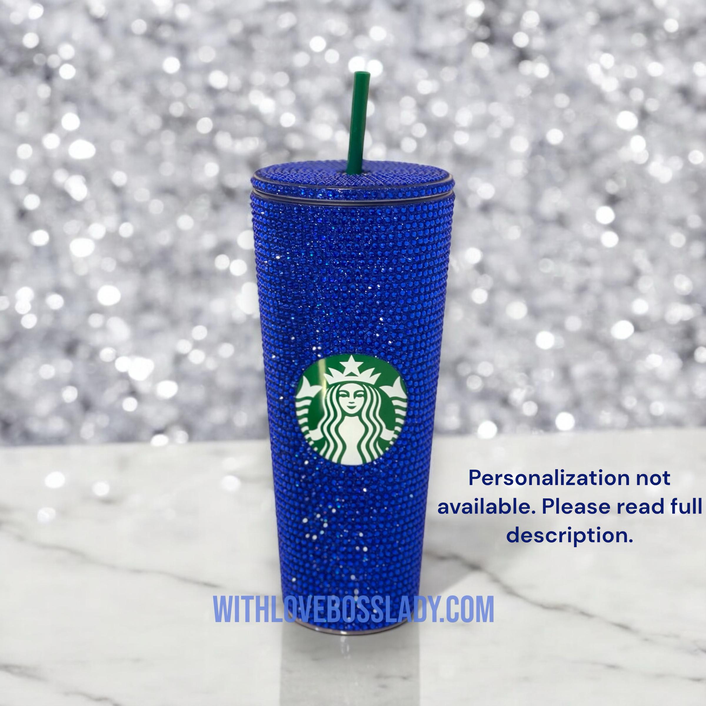 Starbucks Acrylic Diamond Cut Cobalt Royal Blue Tumbler, Starbucks Coffee  Cup, Bedazzled Starbucks Tumbler, Birthday, Christmas Gift, Bling - Etsy