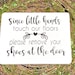 Since Little Hands Touch Our Floor Front Door Signs Porch - Etsy