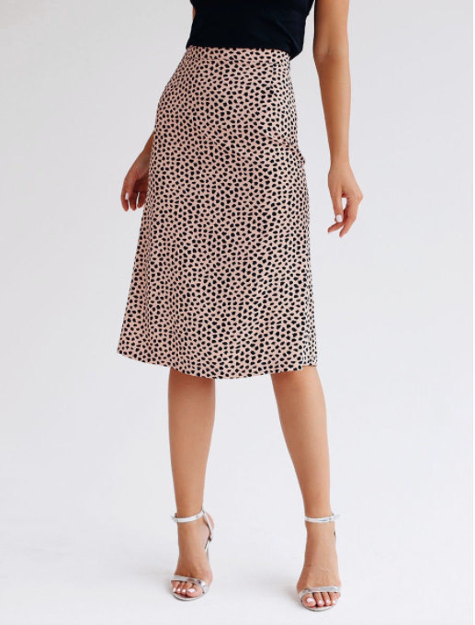 PDF Sewing Pattern Aline Midi Skirt XXS2XL High Waisted Etsy