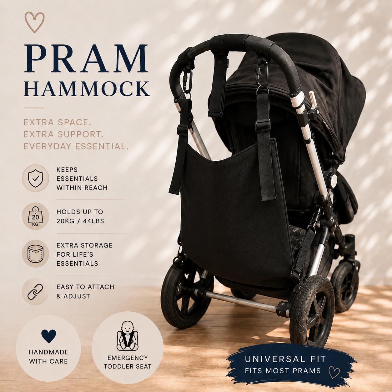 Stroller toddler hammock - Etsy 日本