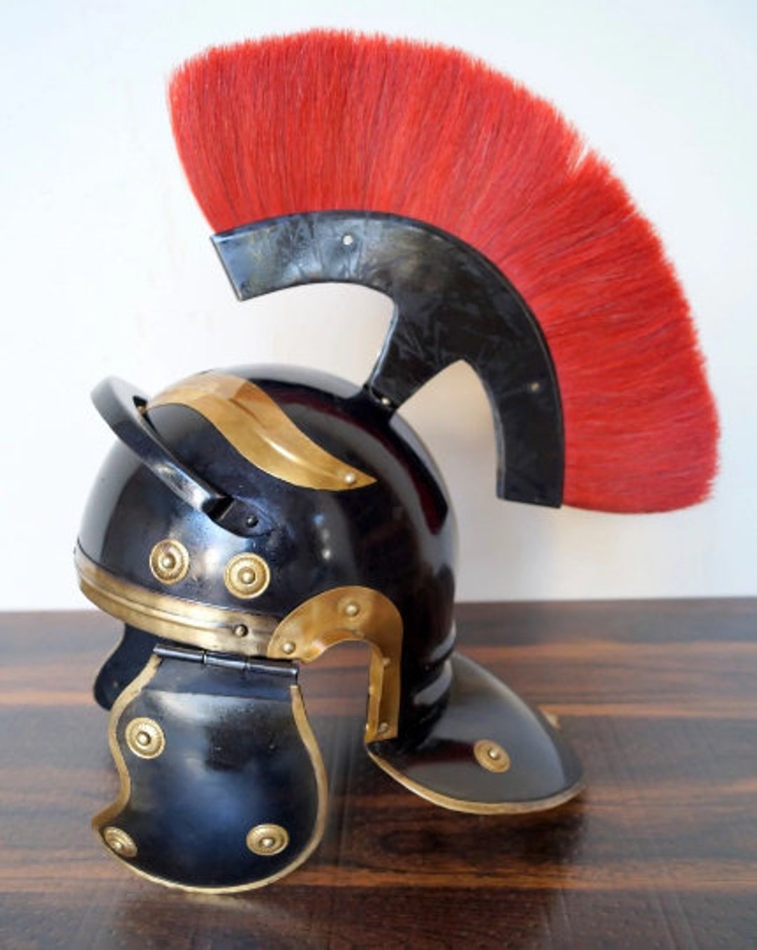 Roman Officer Centurion Historische Helm Armor 18g Staal