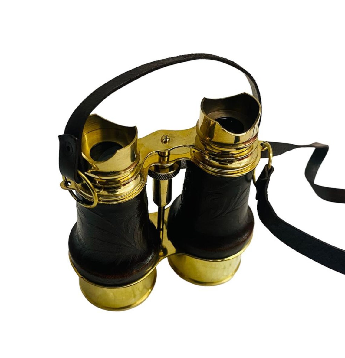 Personalized Brass Binoculars Engraved Case Victorian Etsy