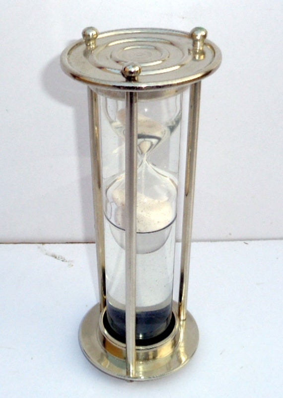 Wooden Antique Hourglass Sand timer Vintage Hourglass Maritime Nautical Decor 6/"
