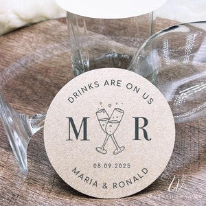 Sottobicchieri per matrimoni, bomboniere per matrimoni, sottobicchieri per bevande, sottobicchieri creativi