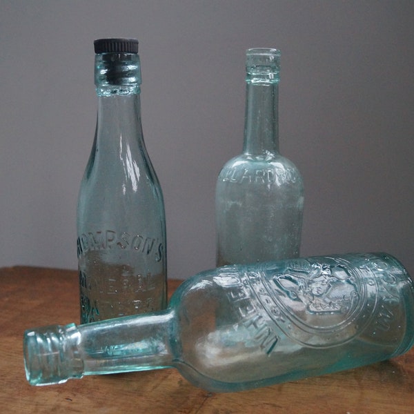 Decorative Glass Bottles Etsy UK